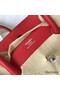 Hermes Birkin 30 Handmade Bag In Red Clemence Leather Replica