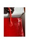 Hermes Birkin 30 Handmade Bag In Red Crocodile Niloticus Shiny Skin Replica