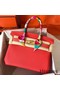 Hermes Birkin 30 Handmade Bag In Rose Extreme Clemence Leather Replica