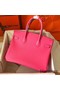 Hermes Birkin 30 Handmade Bag In Rose Lipstick Epsom Leather Replica