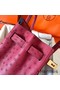 Hermes Birkin 30 Handmade Bag In Ruby Ostrich Skin Replica