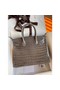 Hermes Birkin 30 Handmade Bag In Taupe Crocodile Niloticus Shiny Replica