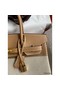 Hermes Birkin 30 Handmade Bag In Toile & Chai Epsom Leather Replica
