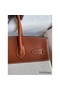 Hermes Birkin 30 Handmade Bag In Toile & Gold Swift Leather Replica