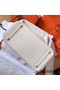Hermes Birkin 30 Handmade Bag In White Clemence Leather Replica