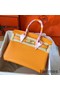 Hermes Birkin 30 Handmade Bag In Yellow Epsom Leather Replica