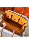 Hermes Birkin 30 Handmade Bag In Yellow Epsom Leather Replica