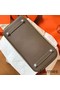 Hermes Birkin 30 Handmade Bicolor Bag In Grey Epsom Leather Replica