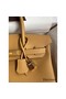 Hermes Birkin 30 Retourne Handmade Bag In Biscuit Clemence Leather Replica
