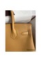 Hermes Birkin 30 Retourne Handmade Bag In Biscuit Clemence Leather Replica