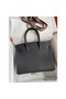 Hermes Birkin 30 Retourne Handmade Bag In Black Clemence Leather Replica