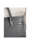 Hermes Birkin 30 Retourne Handmade Bag In Black Clemence Leather Replica