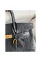 Hermes Birkin 30 Retourne Handmade Bag In Black Ostrich Leather Replica