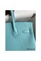 Hermes Birkin 30 Retourne Handmade Bag In Blue Atoll Epsom Calfskin Replica