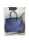 Hermes Birkin 30 Retourne Handmade Bag In Blue Saphir Epsom Calfskin Replica