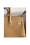 Hermes Birkin 30 Retourne Handmade Bag In Chai Clemence Leather Replica