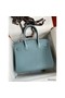 Hermes Birkin 30 Retourne Handmade Bag In Ciel Clemence Leather Replica