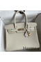 Hermes Birkin 30 Retourne Handmade Bag In Craie Epsom Calfskin Replica