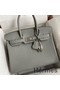 Hermes Birkin 30 Retourne Handmade Bag In Girls Mouette Clemence Leather Replica