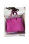 Hermes Birkin 30 Retourne Handmade Bag In Magnolia Clemence Leather Replica
