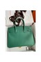 Hermes Birkin 30 Retourne Handmade Bag In Malachite Epsom Calfskin Replica