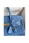 Hermes Birkin 30 Retourne Handmade Bag In Mykonos Ostrich Leather Replica