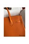 Hermes Birkin 30 Retourne Handmade Bag In Orange Clemence Leather Replica