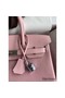 Hermes Birkin 30 Retourne Handmade Bag In Rose Sakura Epsom Calfskin Replica