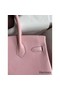 Hermes Birkin 30 Retourne Handmade Bag In Rose Sakura Epsom Calfskin Replica
