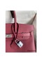 Hermes Birkin 30 Retourne Handmade Bag In Ruby Epsom Calfskin Replica