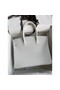 Hermes Birkin 30 Retourne Handmade Bag In White Epsom Calfskin Replica