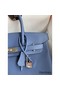 Hermes Birkin 30 Retourne Handmade Bag in Blue Agate Epsom Calfskin Replica
