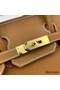 Hermes Birkin 30 Sellier Handmade Bag In Gold Epsom Calfskin Replica