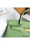 Hermes Birkin 30 Sellier Handmade Bag In Vert Criquet Epsom Calfskin Replica
