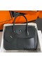 Hermes Birkin 30 en Desordre Bag in Black Swift and Clemence Leather Replica