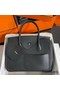 Hermes Birkin 30 en Desordre Bag in Black Swift and Clemence Leather Replica