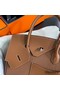Hermes Birkin 30 en Desordre Bag in Gold Swift and Clemence Leather Replica