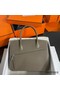 Hermes Birkin 30 en Desordre Bag in Taupe Swift and Clemence Leather Replica