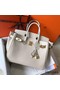 Hermes Birkin 30cm Bag In Beton Clemence Leather GHW Replica