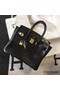 Hermes Birkin 30cm Bag In Black Embossed Crocodile Leather Replica