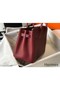 Hermes Birkin 30cm Bag In Bordeaux Clemence Leather GHW Replica