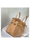 Hermes Birkin 30cm Bag In Chai Clemence Leather GHW Replica