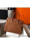 Hermes Birkin 30cm Bag In Gold Clemence Leather GHW Replica