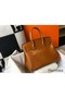 Hermes Birkin 30cm Bag In Gold Embossed Crocodile Leather Replica