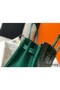 Hermes Birkin 30cm Bag In Green Embossed Crocodile Leather Replica