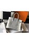 Hermes Birkin 30cm Bag In Ombre Embossed Natural Lizard Replica