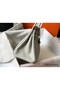 Hermes Birkin 30cm Bag In Pearl Grey Clemence Leather GHW Replica