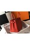 Hermes Birkin 30cm Bag In Red Clemence Leather GHW Replica