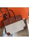 Hermes Birkin 30cm Bag In Toile H Canvas With Barenia Leather Replica