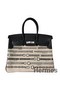 Hermes Birkin 35 Handbags Bag In De Camp Dechainee Toile Replica